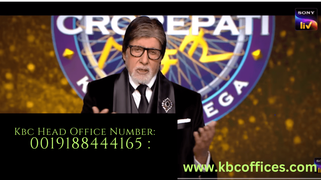 Kbc Contact Number 2024:​